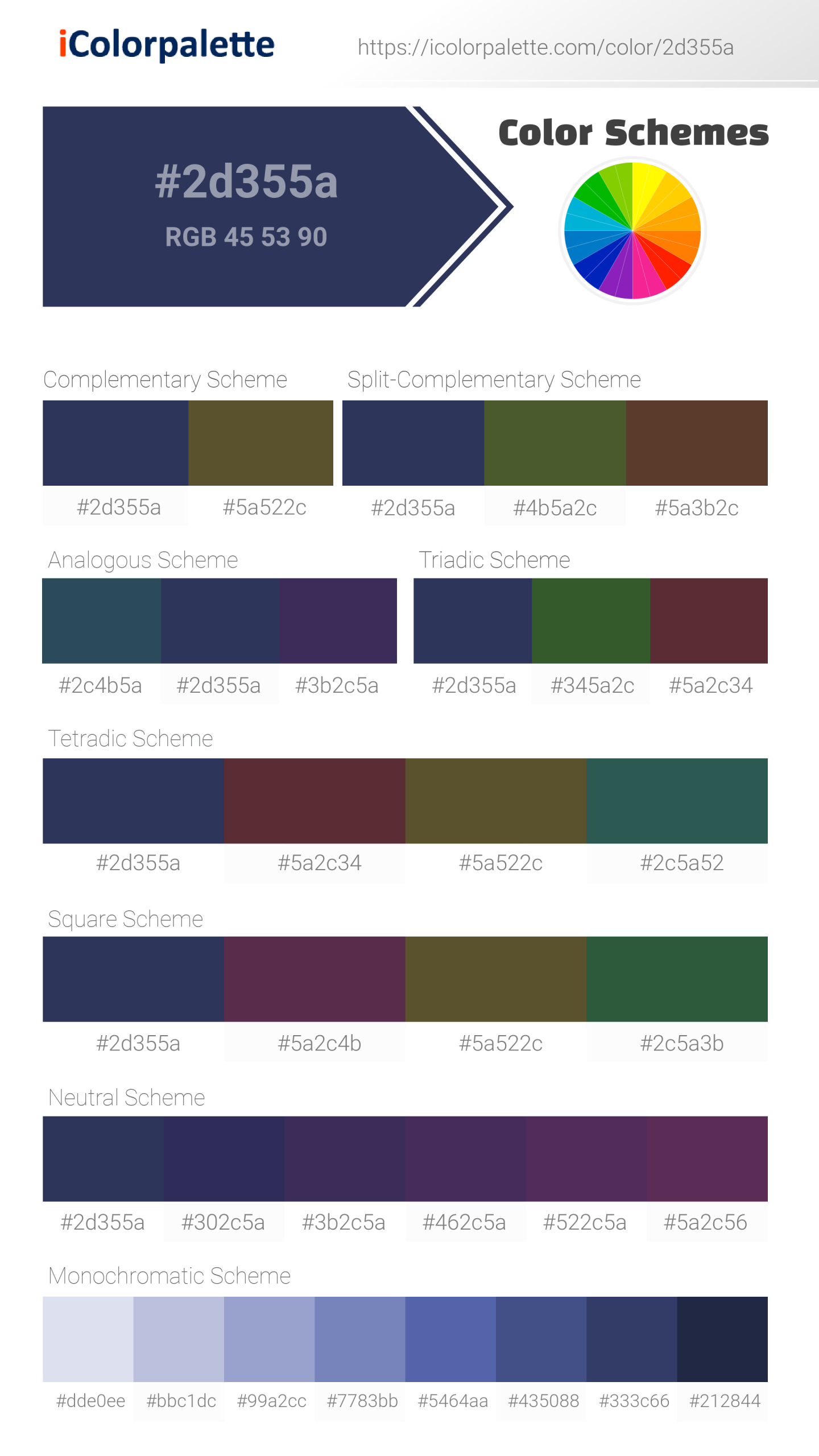 Pantone 19-3940 Tpx Blue Depths Color | Hex color Code