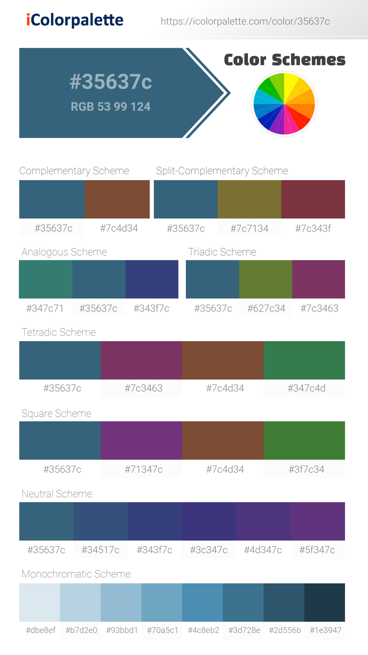 Blueprint information | Hsl | Rgb | Pantone