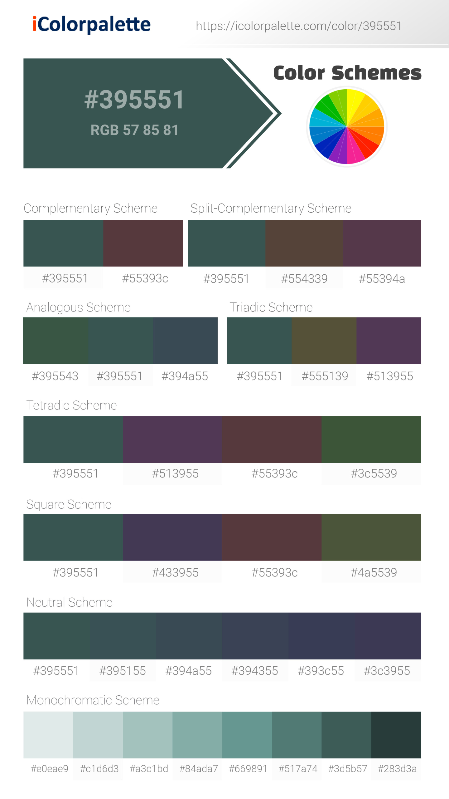 pantone-19-5408-tcx-bistro-green-color-hex-color-code-395551