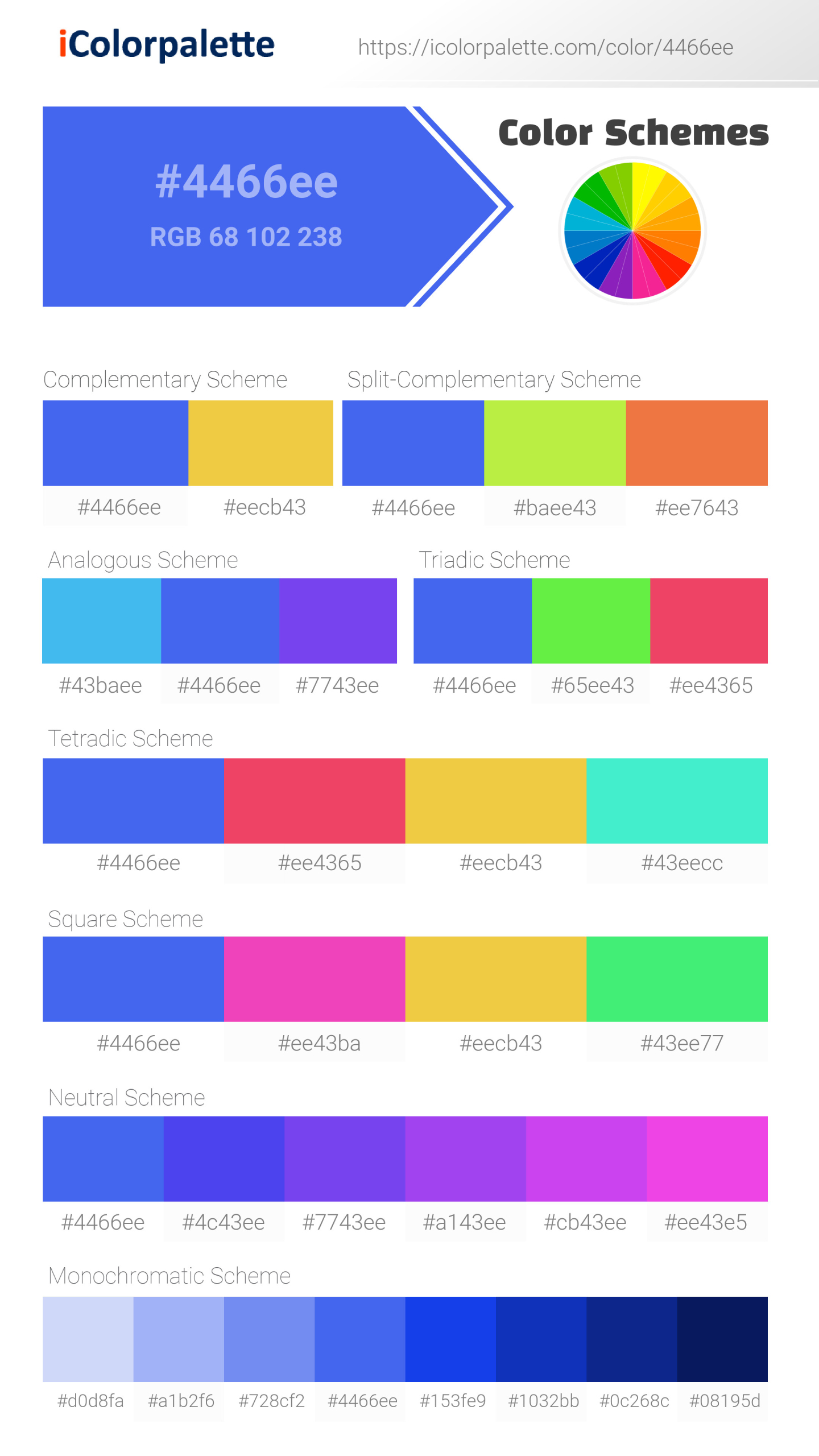 The Rainbow Fish information Hsl Rgb Pantone
