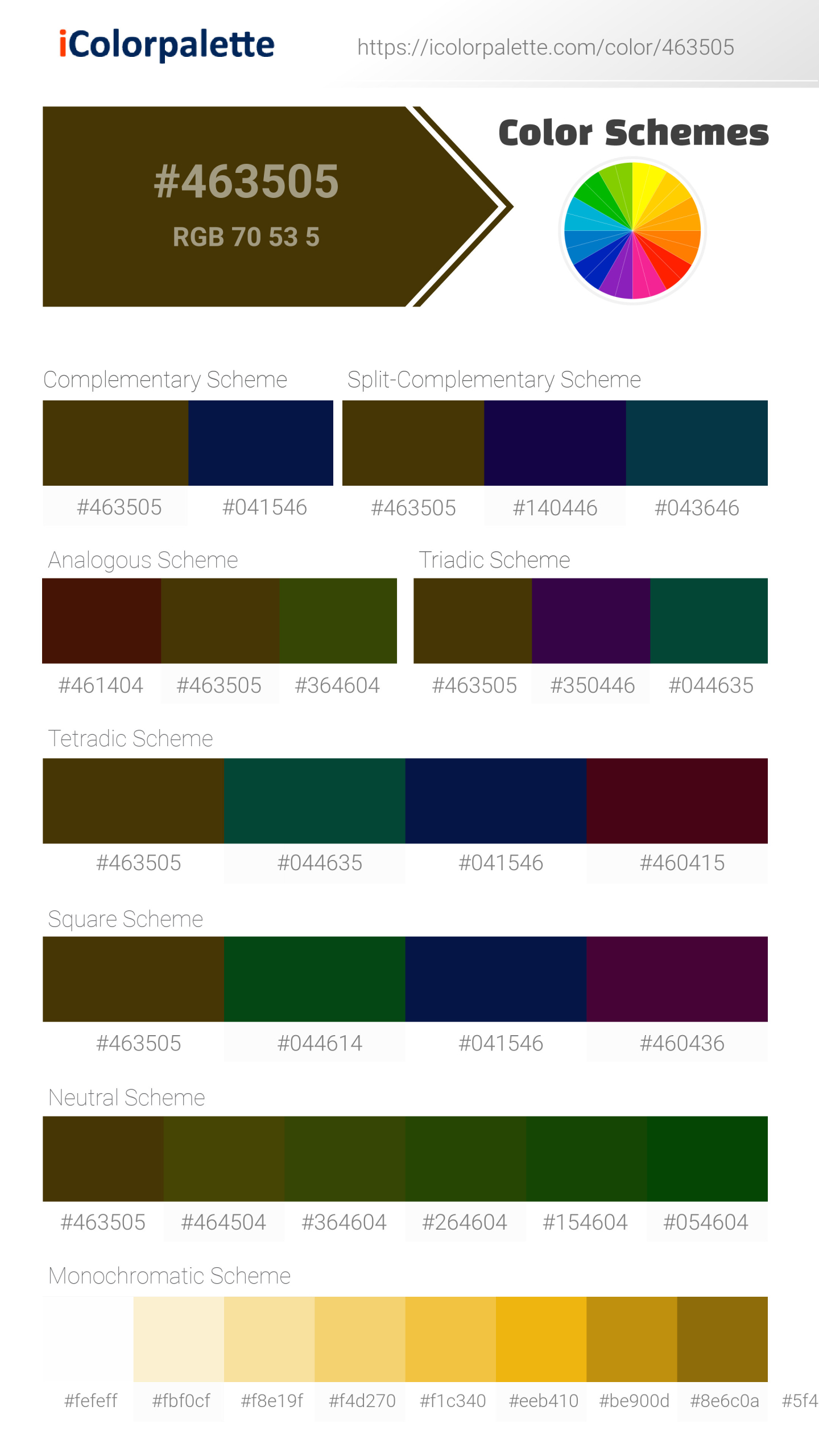 Green Not Found (similar) Color | 463505 information | Hsl | Rgb | Pantone