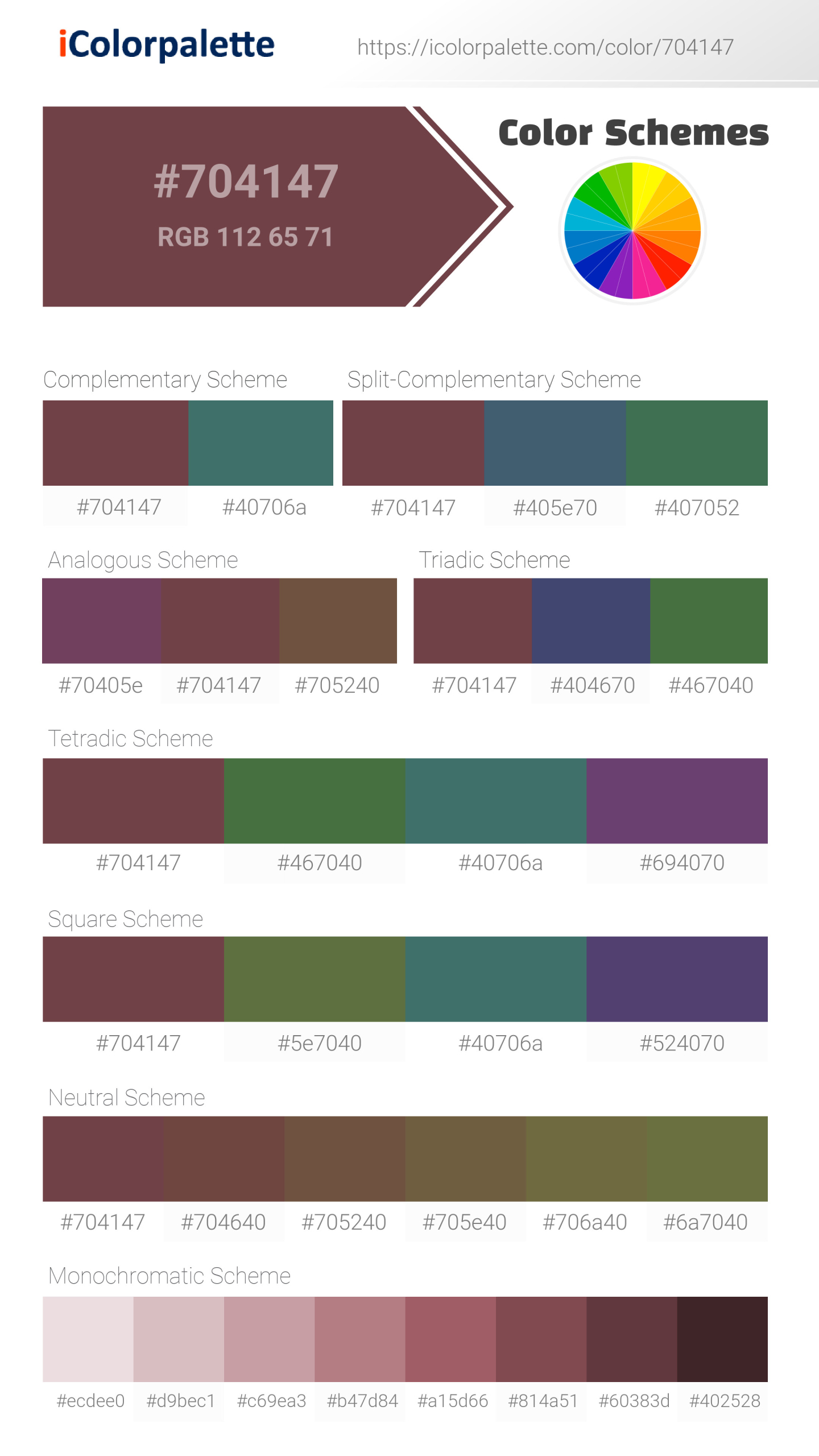 Overfladisk Theseus campingvogn Pantone 19-1524 Tpx Oxblood Red Color | Hex color Code #704147 information | Hsl | Rgb | Pantone Overfladisk Theseus campingvogn Pantone 19-1524 Tpx Oxblood Red Color | Hex color Code #704147 information | Hsl | Rgb | Pantone