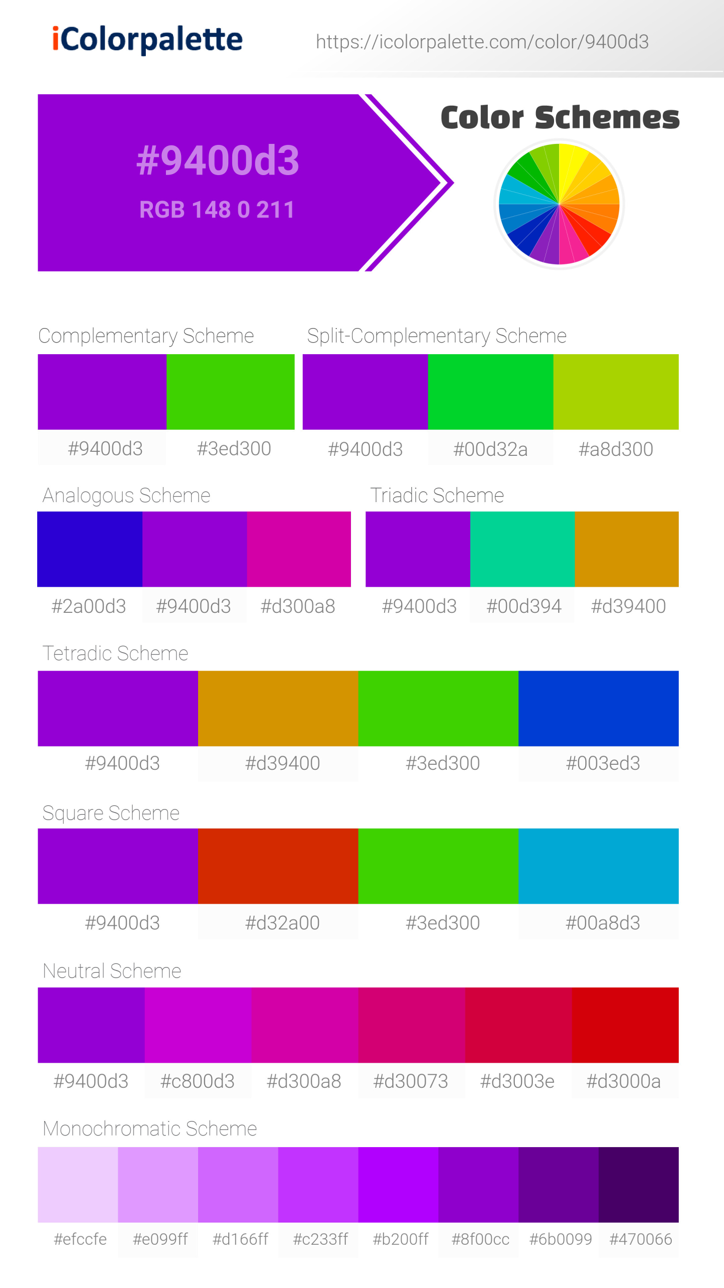 Dark Violet information | Hsl | Rgb | Pantone