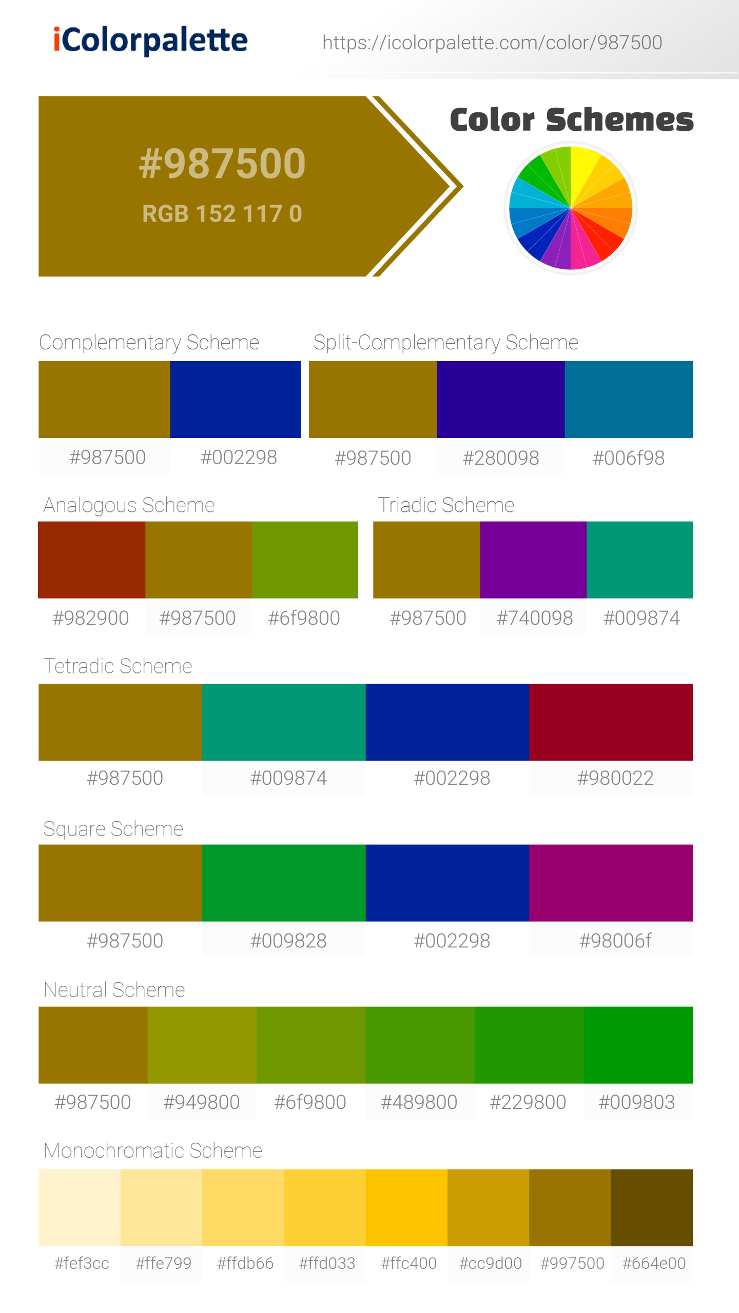 Mesozoic Green (similar) Color | 987500 information | Hsl | Rgb | Pantone