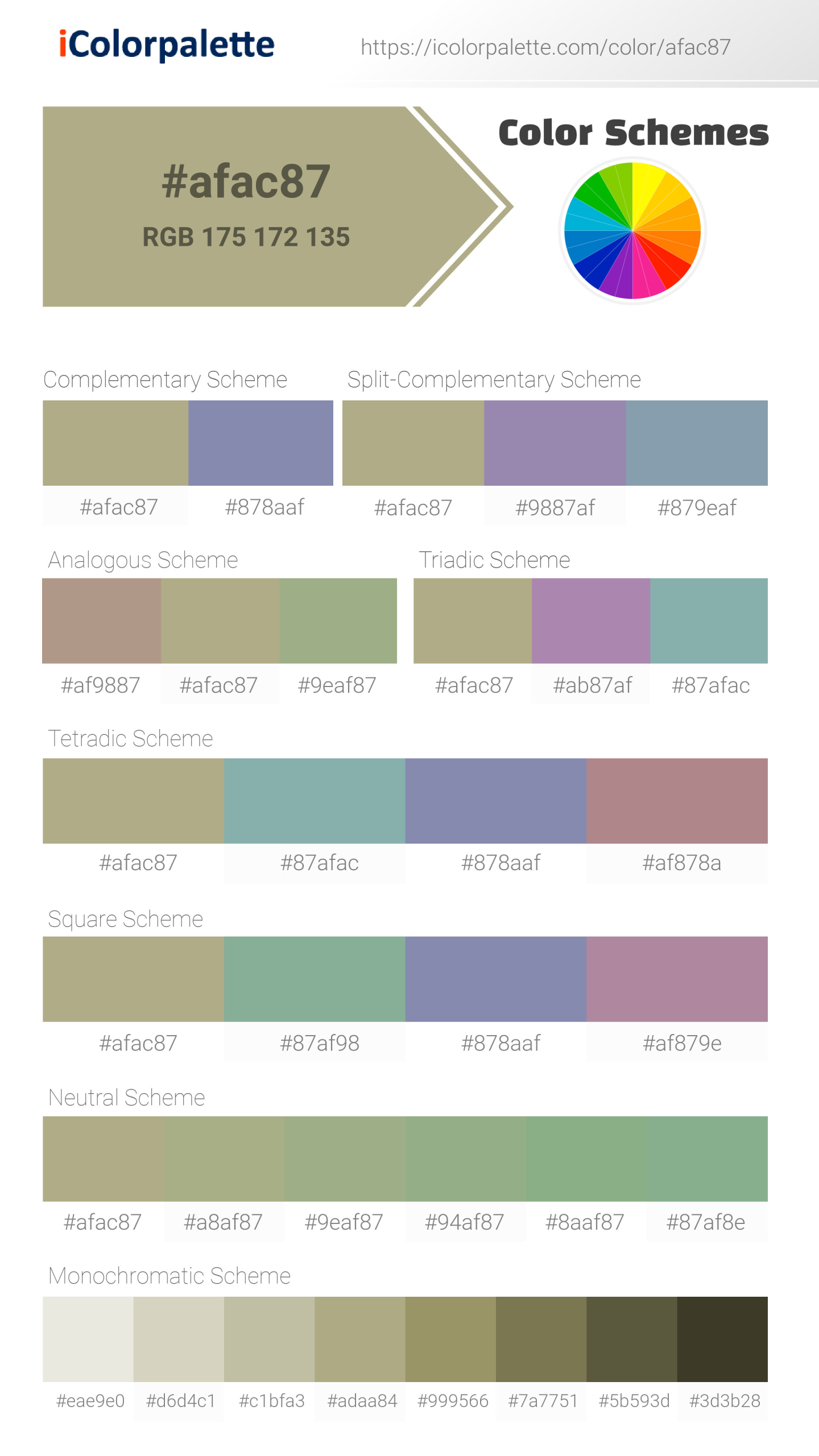 Pantone 15 0318 Tpg Sage Green Color Hex Color Code Afac87 Information Hsl Rgb Pantone