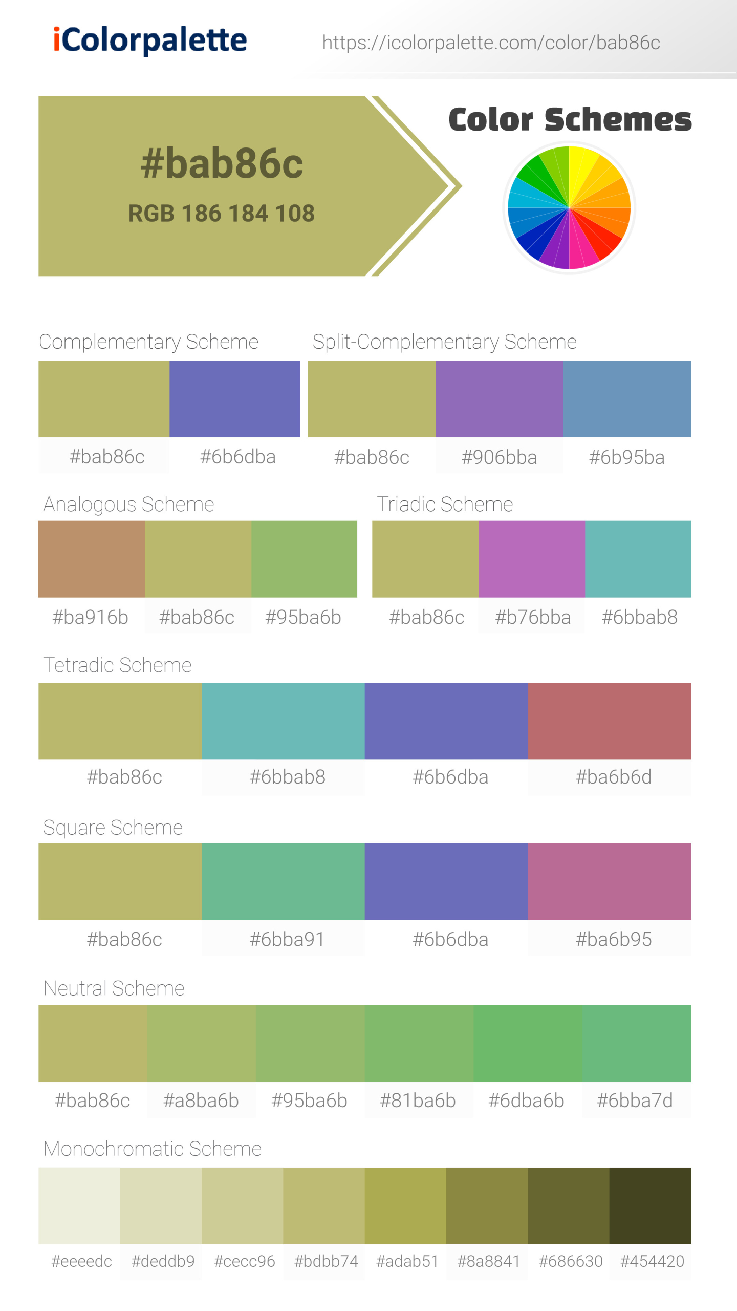 Olive Oil information Hsl Rgb Pantone