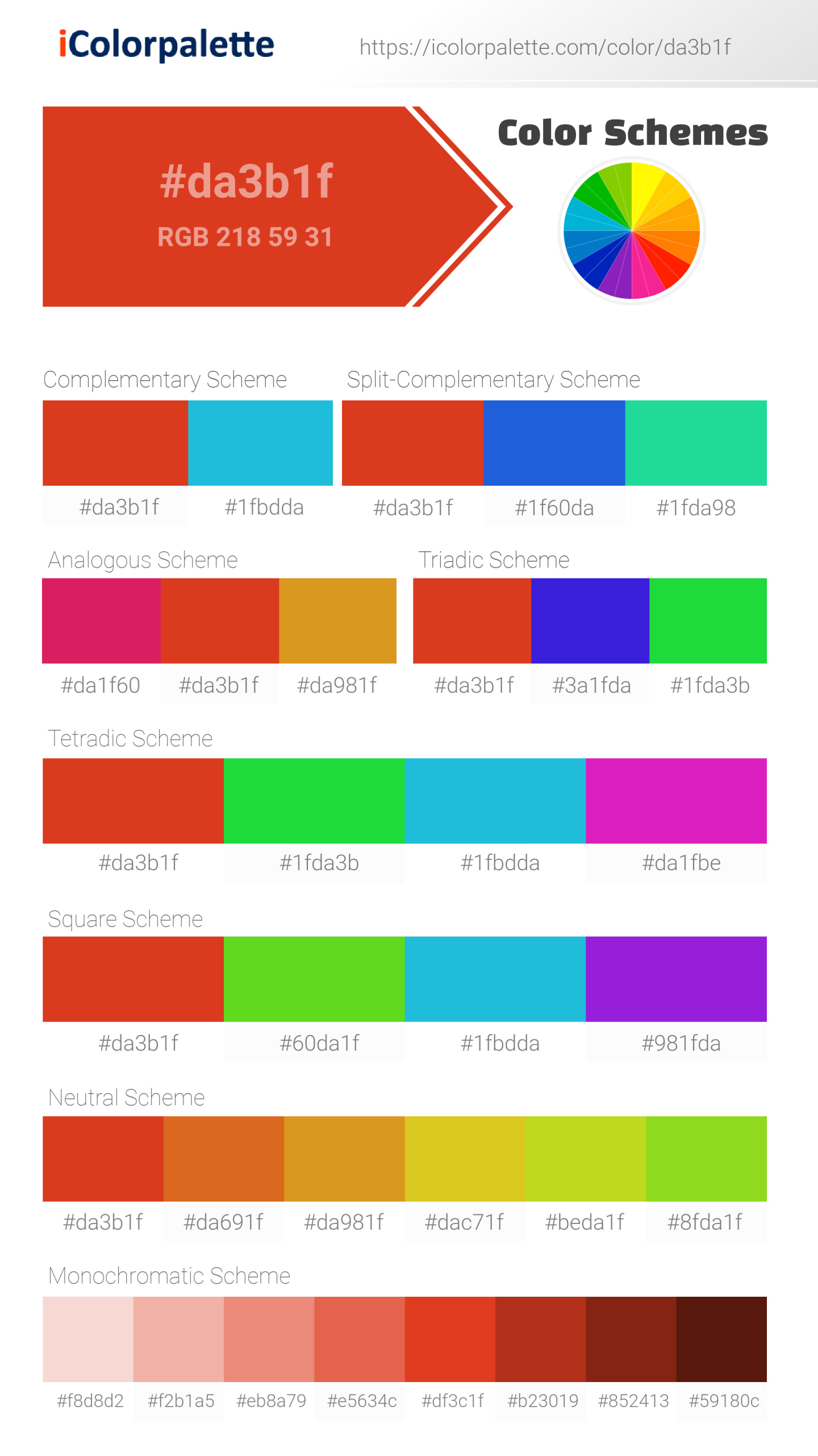 Vermillion information Hsl Rgb Pantone