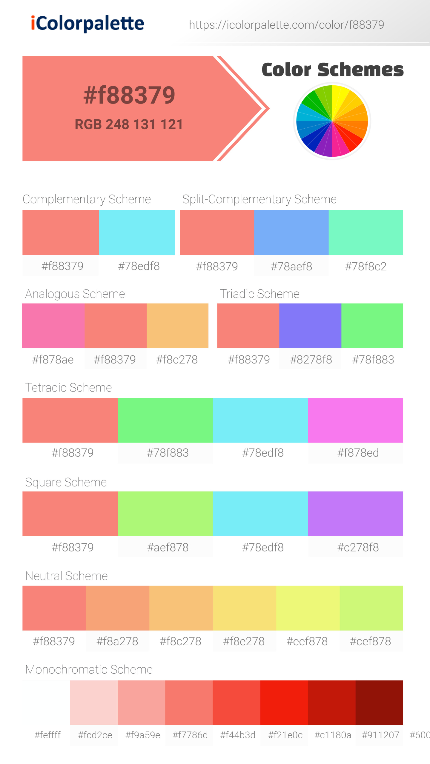 Coral Pink information | Hsl | Rgb | Pantone