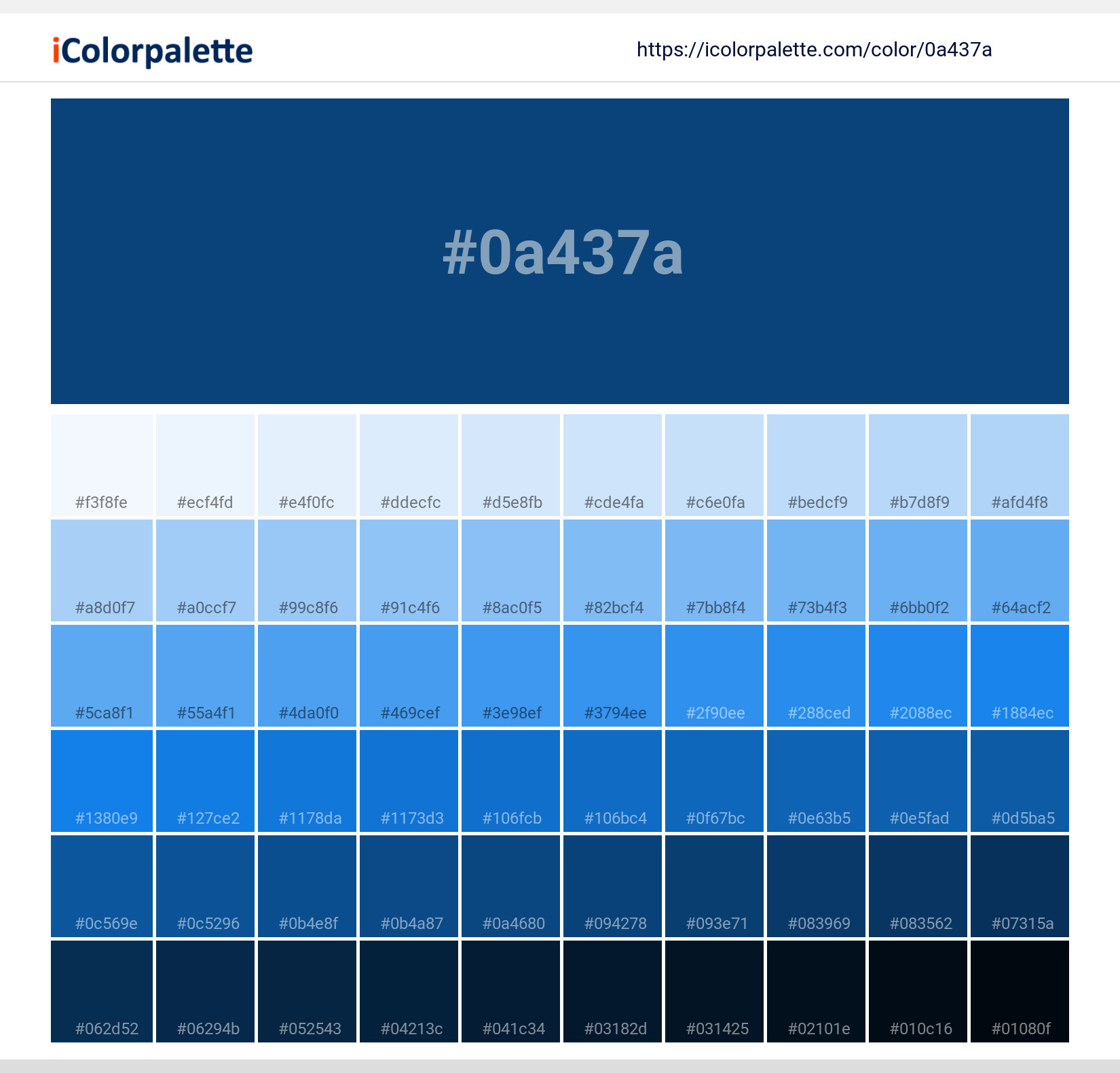 Twilight Blue information, Hsl, Rgb