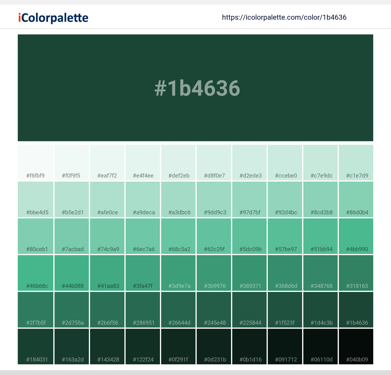 Sherwood Green information Hsl Rgb Pantone