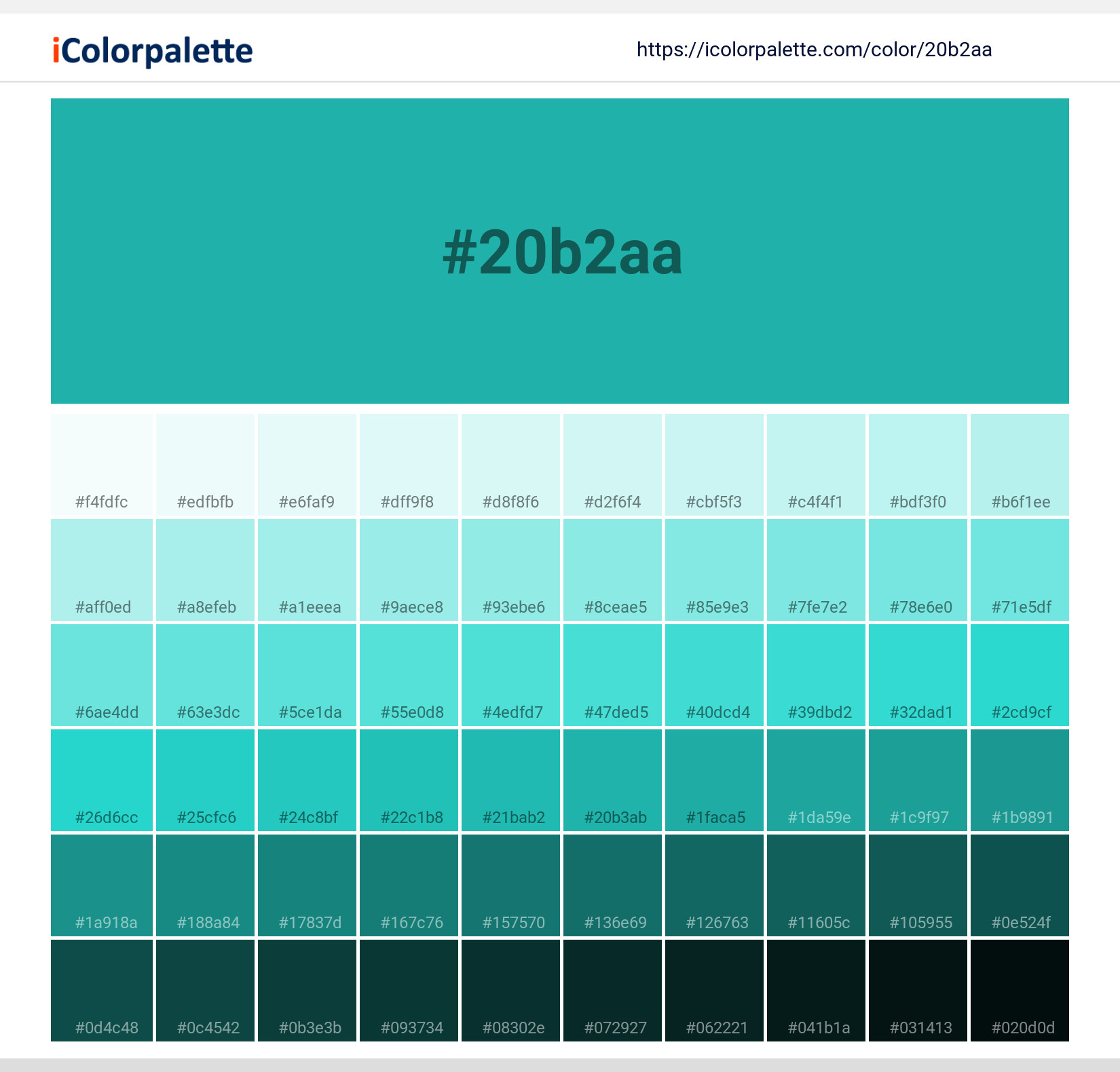 light-sea-green-color-20b2aa-information-hsl-rgb-pantone