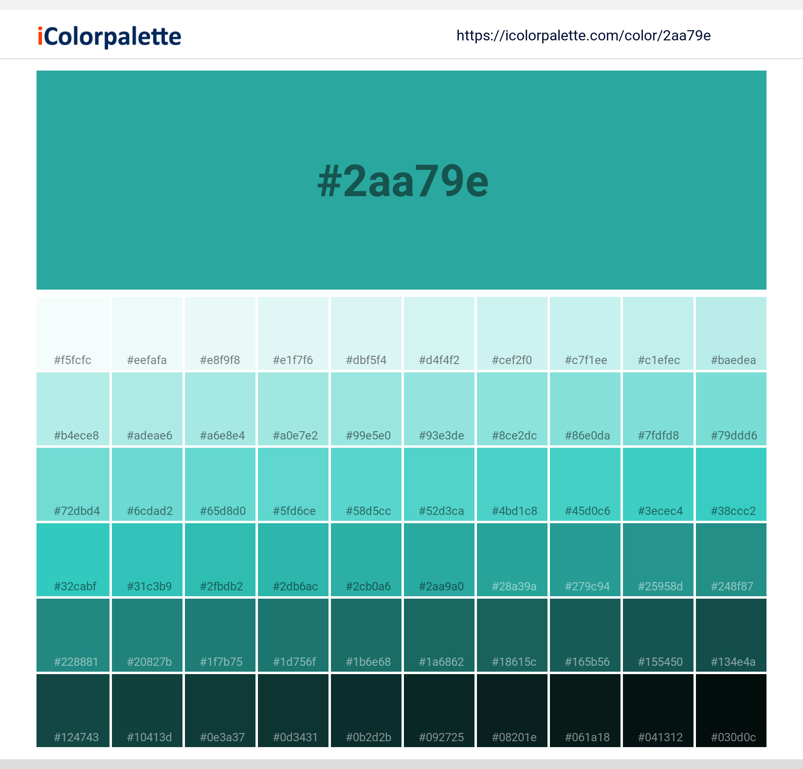 Aqua Pantone Color Chart Aqua Color Palette Color Palette Challenge