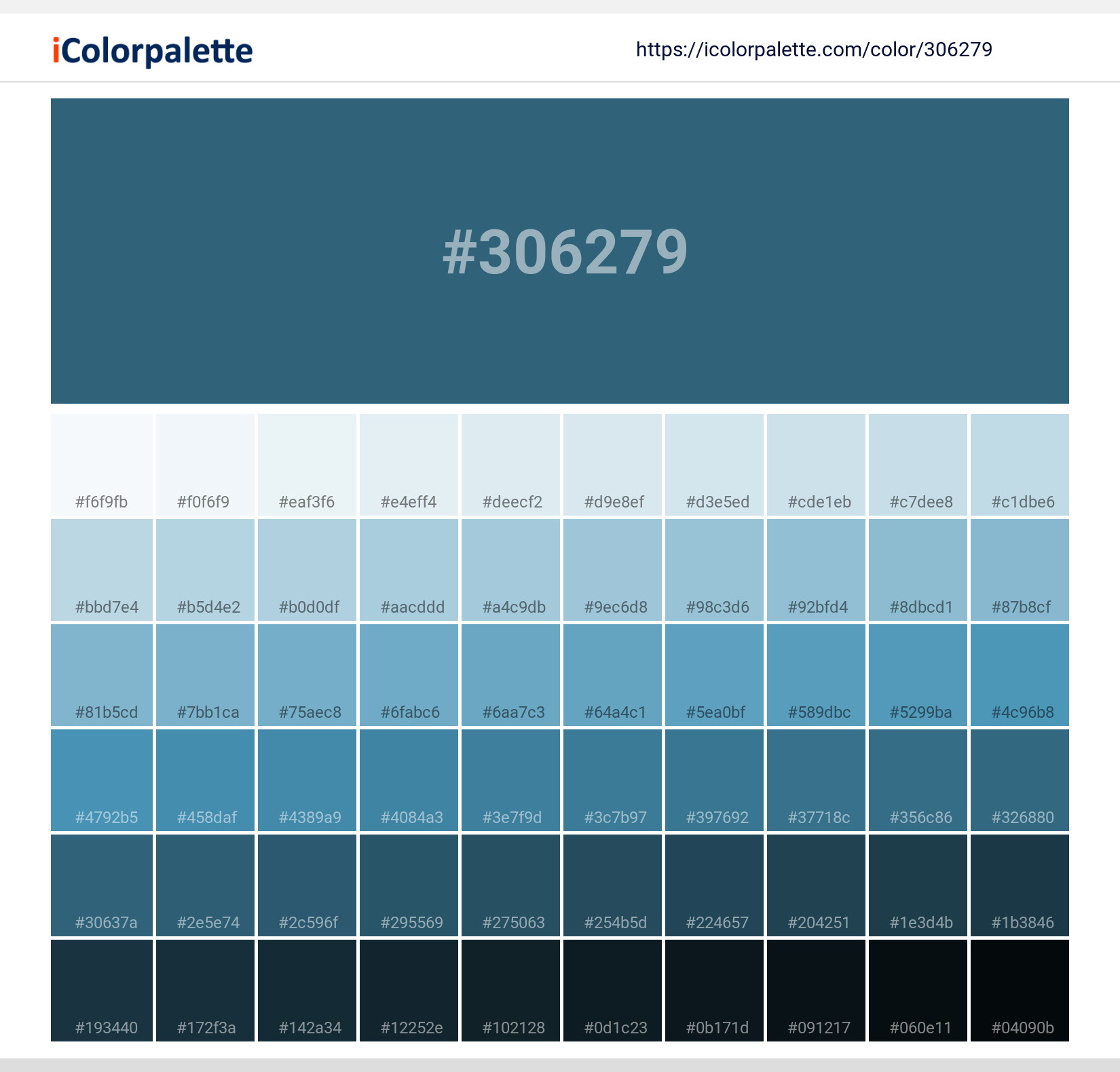 Denim Blue (similar) Color | 306279 information | Hsl | Rgb