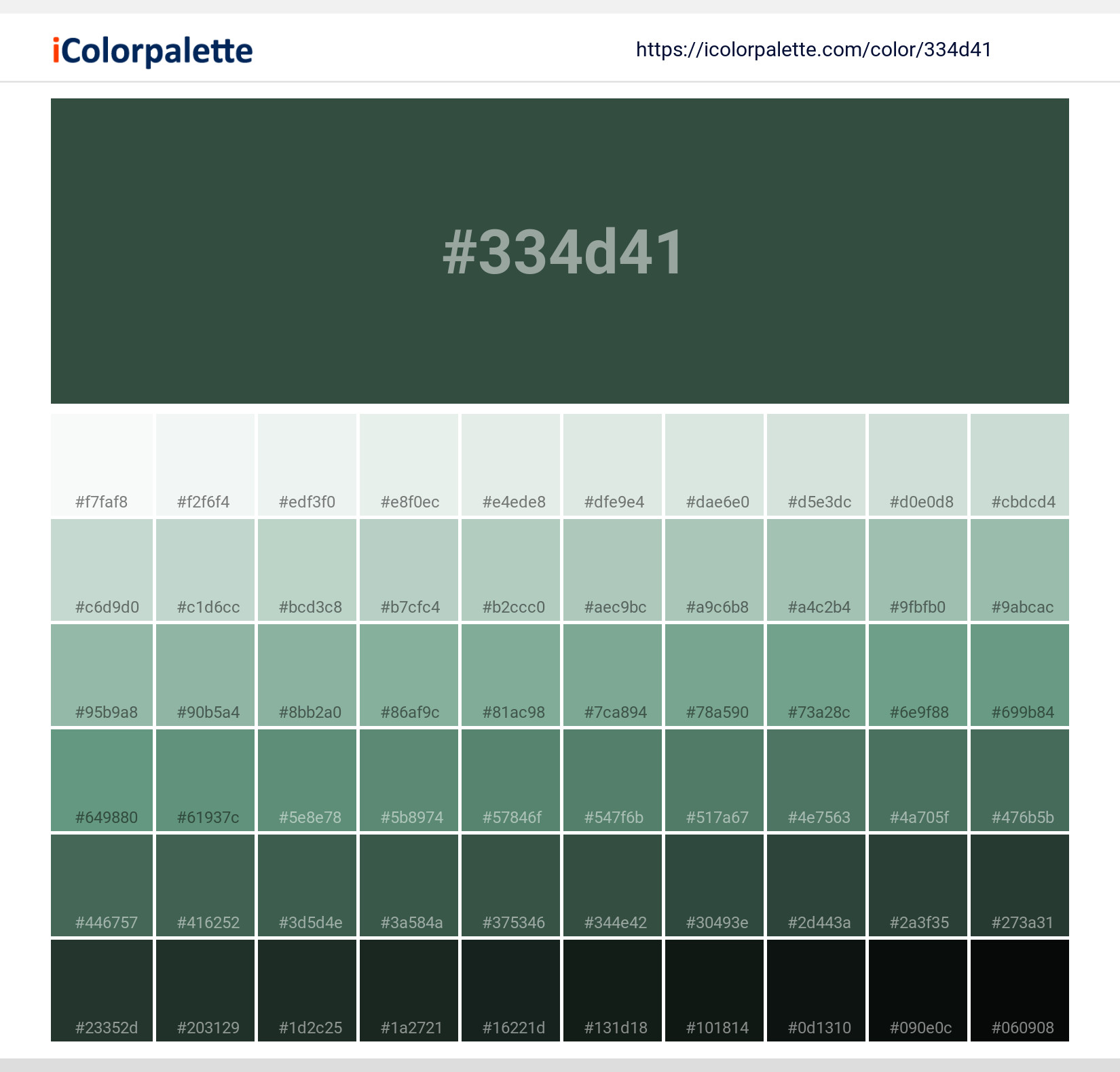 PANTONE 色見本(KIJI) Pantone 19-5920 Tcx Pineneedle Color | Hex color Code