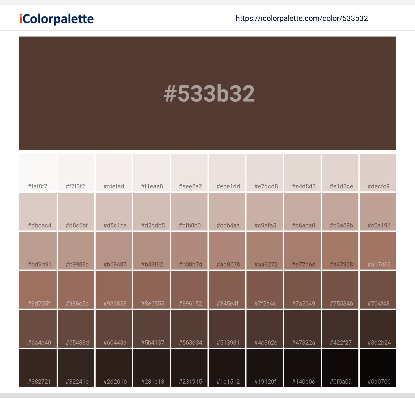 Bright Brown information Hsl Rgb Pantone