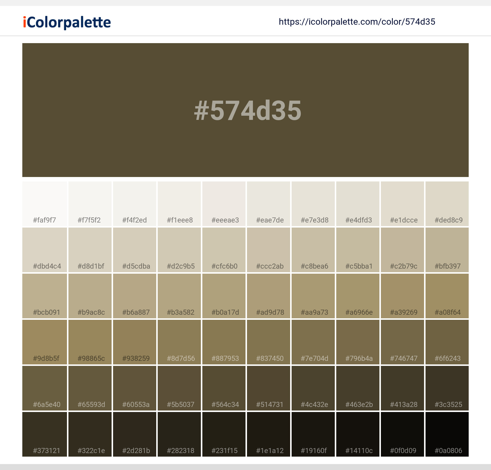 Pantone 19-0516 Tcx Dark Olive Color | Hex color Code