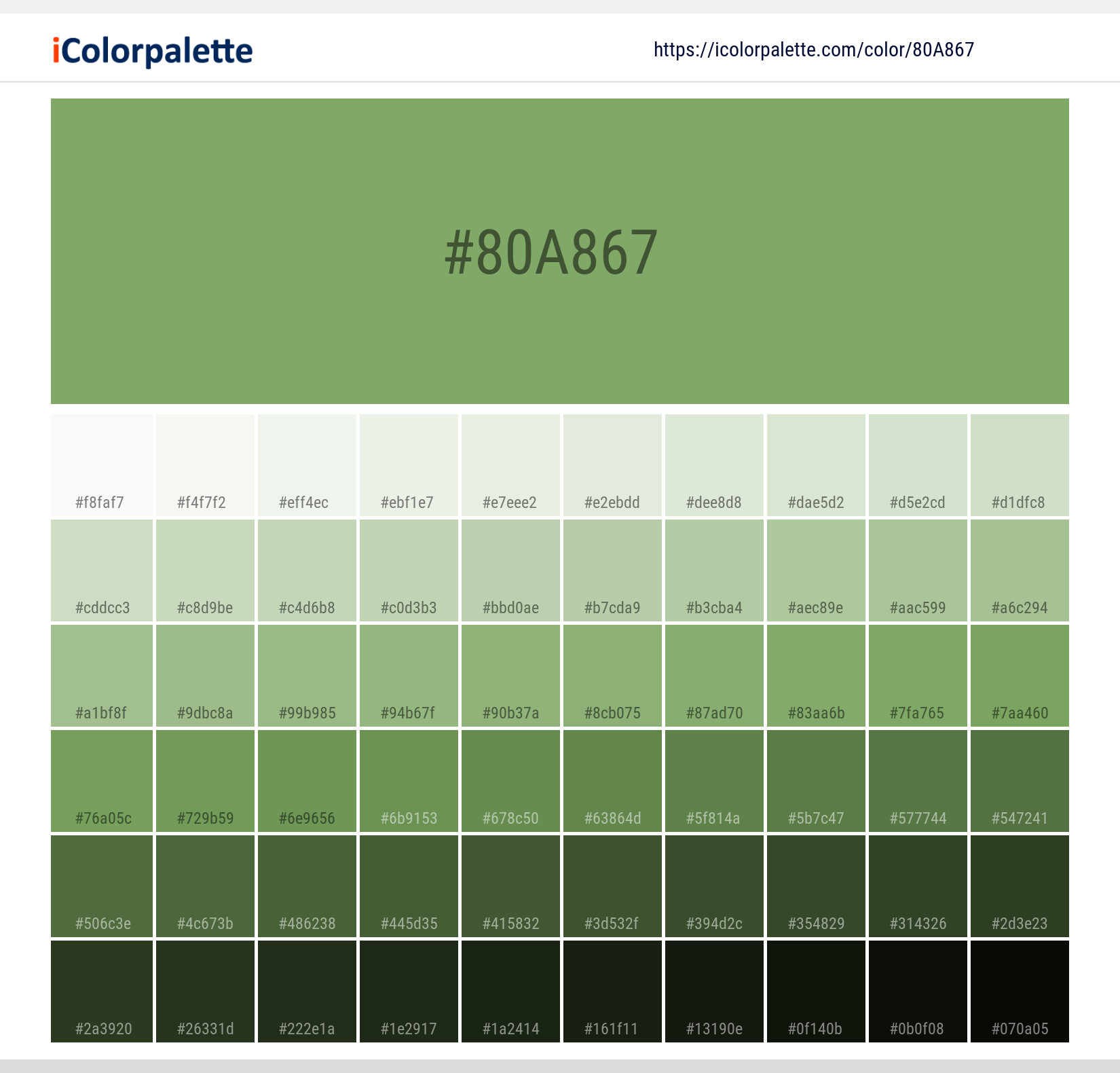 Pantone 15 6428 Tpx Green Tea Color Hex Color Code 80A867 Pantone 15 6428 Tpx Green Tea Color Hex Color Code 80A867