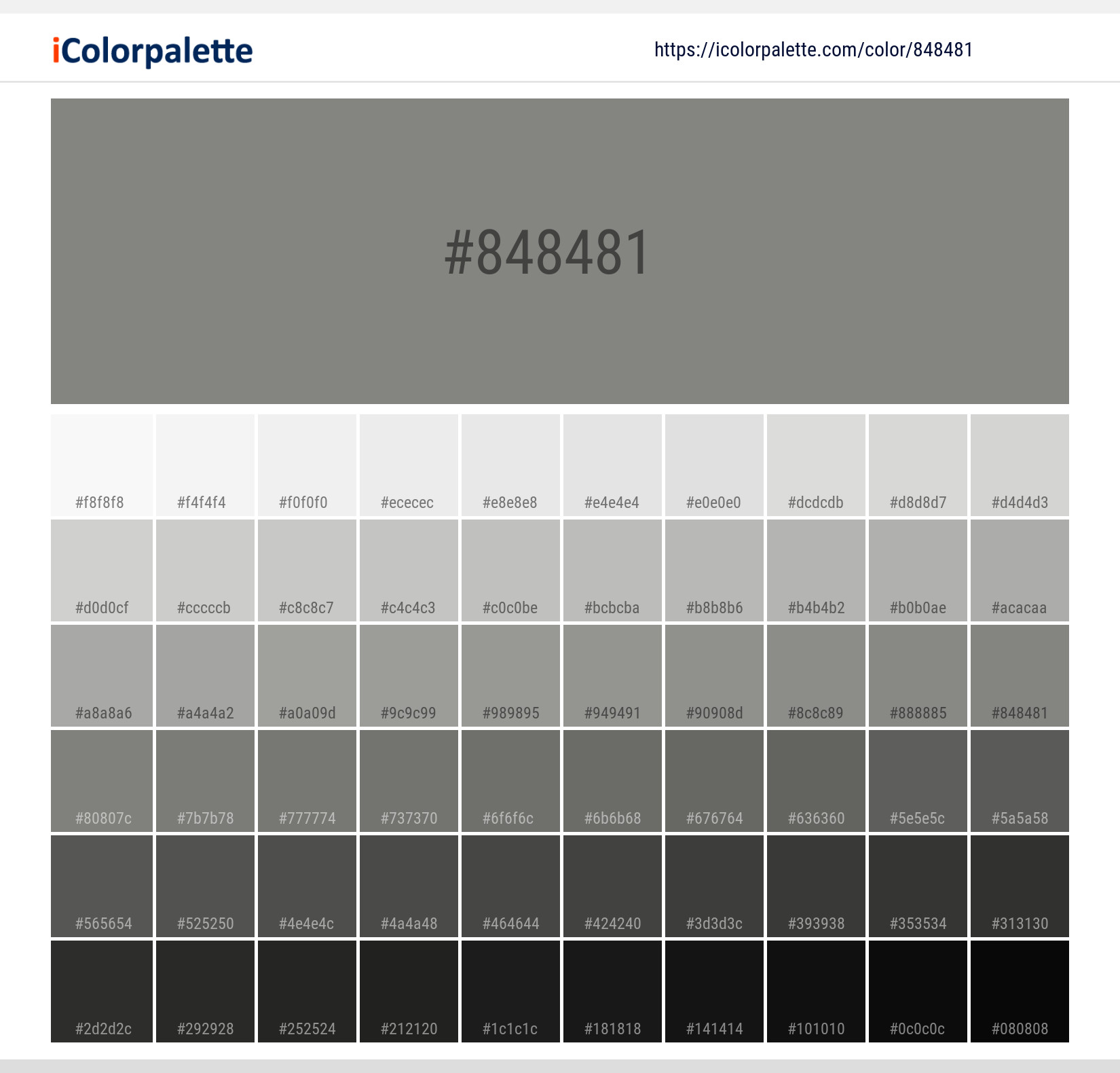 Tank Grey | Color conversion CMYK | Hsl | Rgb | Pantone Printing Match