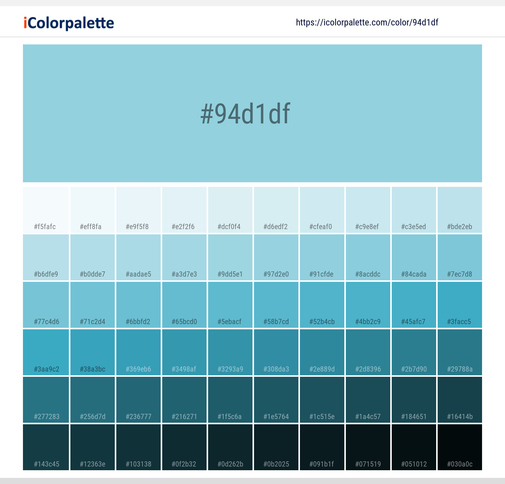 Washed Blue information Hsl Rgb Pantone