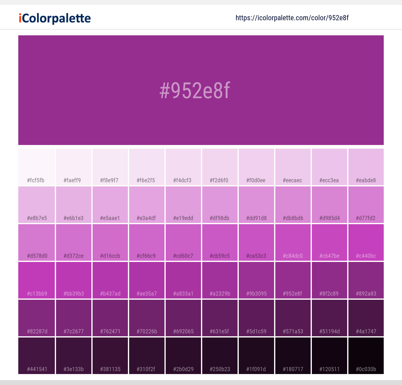 Warm Purple information Hsl Rgb Pantone