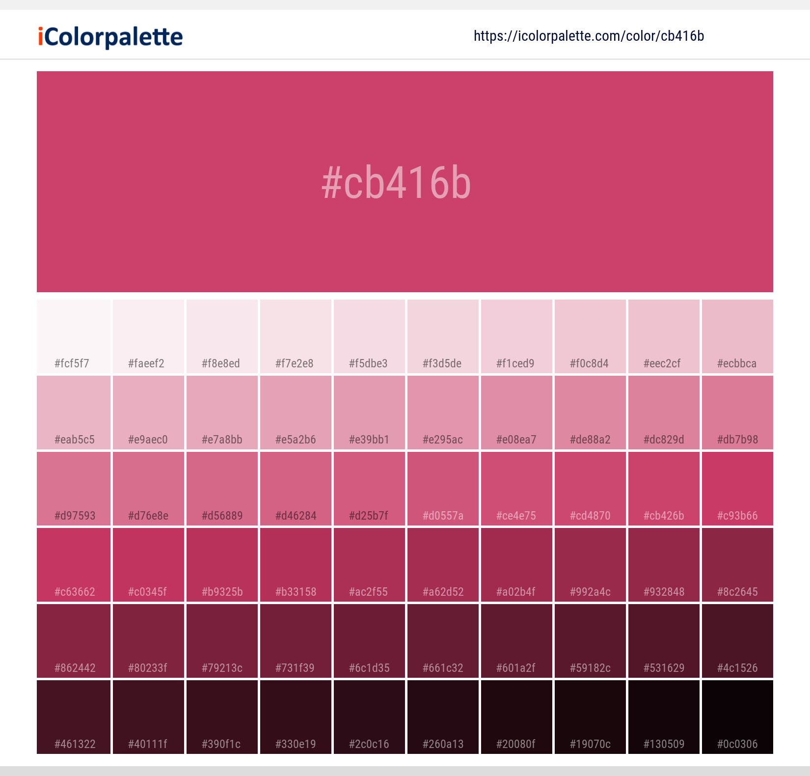 https://www.icolorpalette.com/download/shades/cb416b_color_shades.jpg