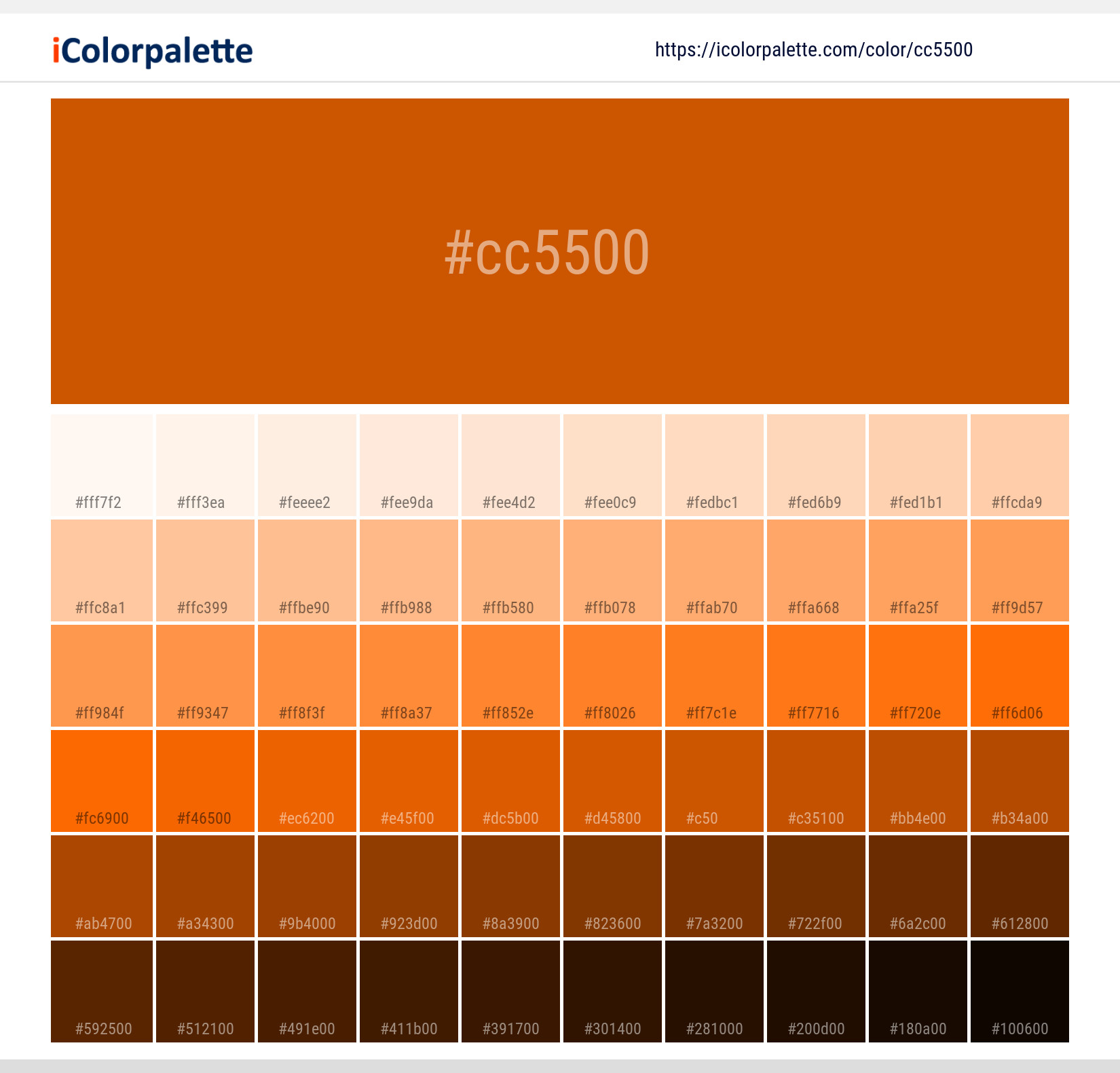 https://www.icolorpalette.com/download/shades/cc5500_color_shades.jpg