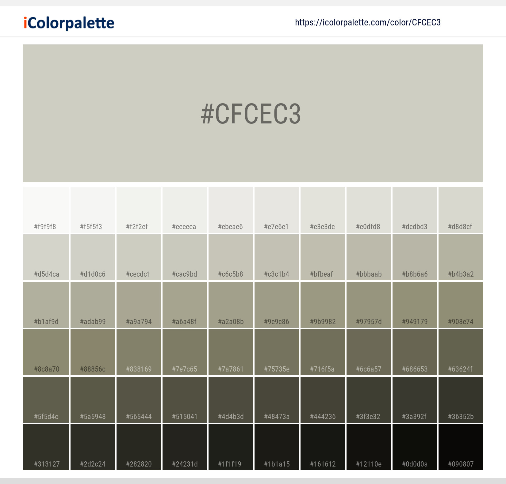 Hex Color Code Cfcec3 Pantone 13 4403 Tpx Silver Birch Color Information Hsl Rgb Pantone Hex Color Code Cfcec3 Pantone 13 4403 Tpx Silver Birch Color Information Hsl Rgb Pantone