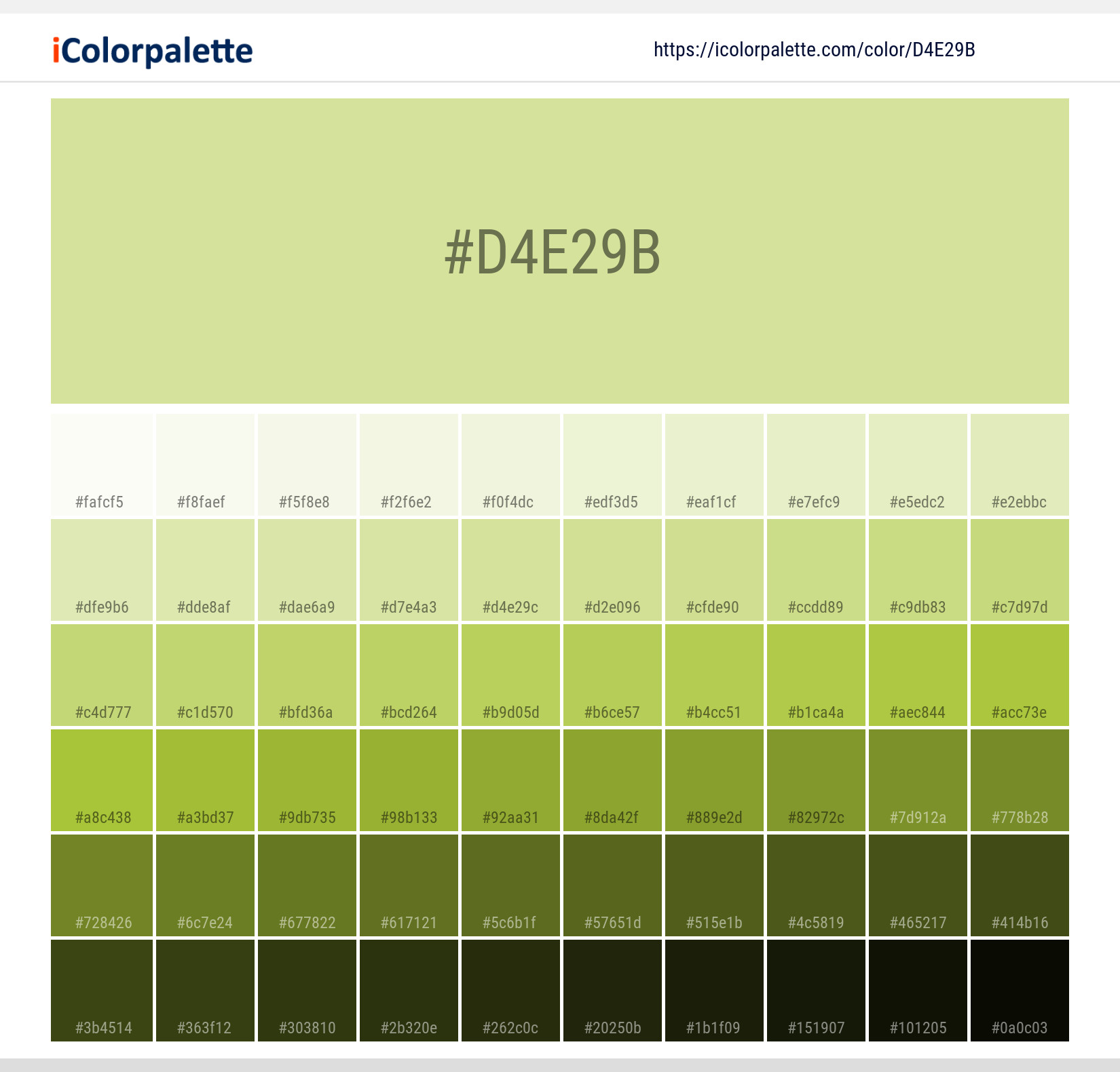 Pantone 13-0319 Tpx Shadow Lime Color | Hex color Code #D4E29B 