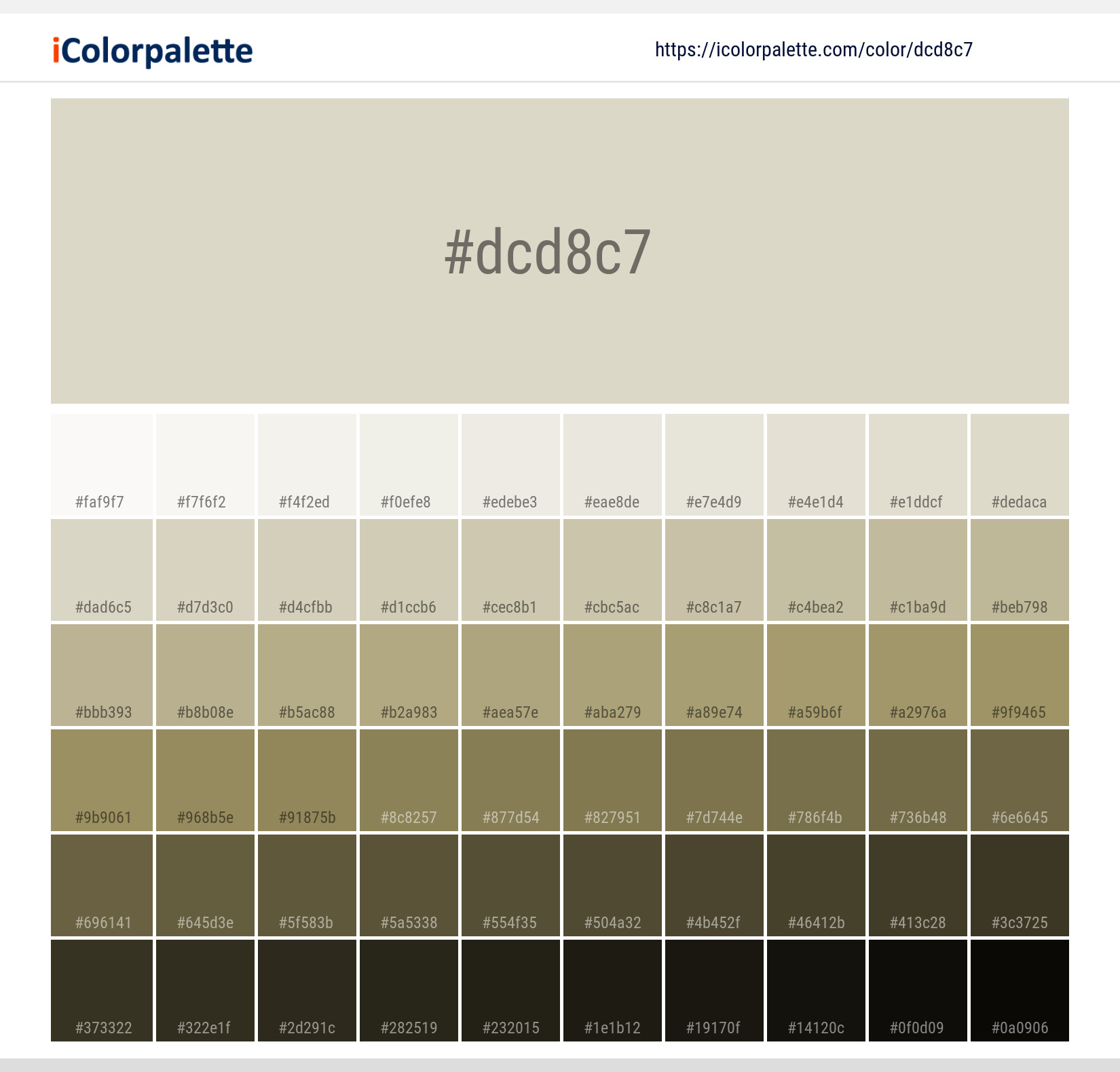 Hex Color Code Dcd8c7 Limestone Color Information Hsl Rgb Pantone - r b g roblox color codes