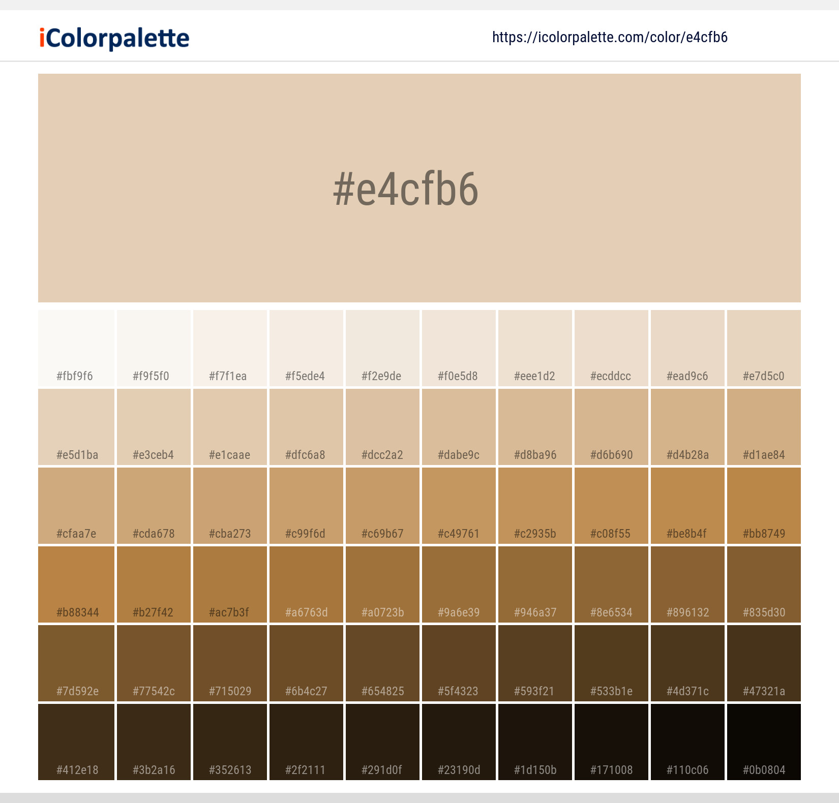 Macadamia information | Hsl | Rgb | Pantone