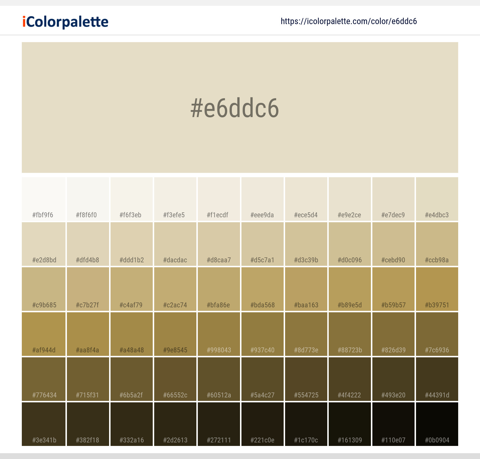 irresistible-beige-color-e6ddc6-information-hsl-rgb-pantone