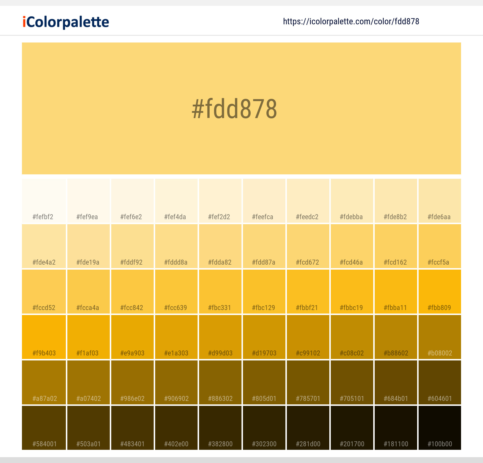 レモンページ、 Pantone 12-0736 Tcx Lemon Drop Color | Hex color Code