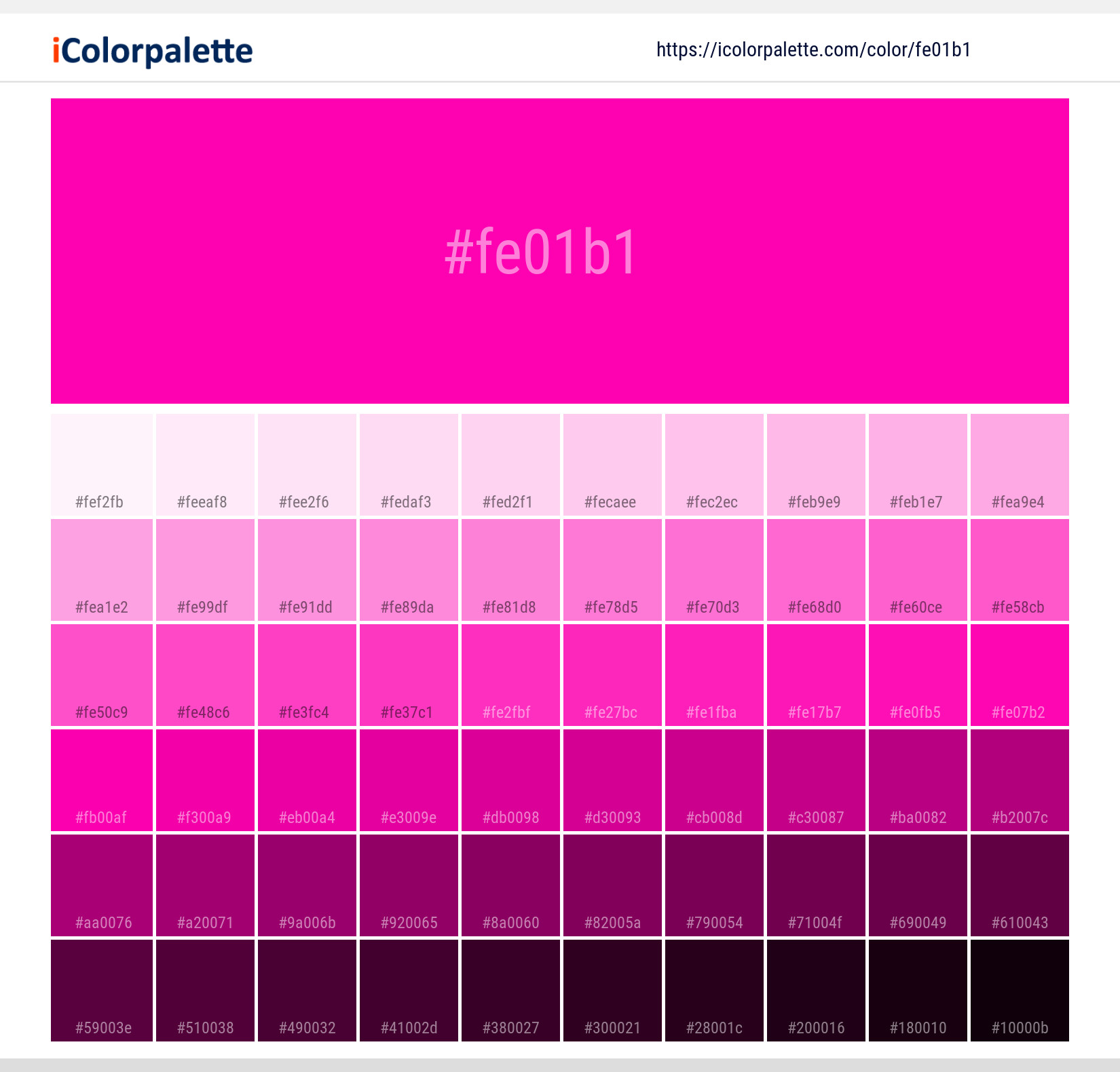 Bright Pink Color